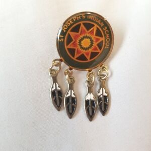 St Josephs Indian School Dream Catcher Lapel Pin